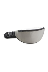 Large Bum bag vegan grey color