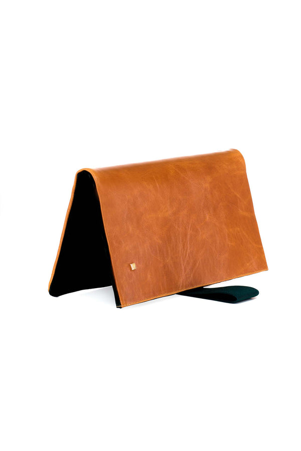 clutch-bag-brown-leather-and-green-suede-1