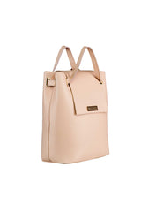 large shoulder bag in light pink