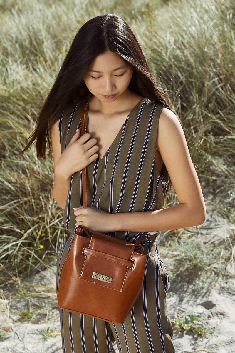 Mini bucket deals crossbody bag