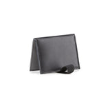 black wallet slim design card 